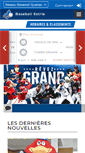 Mobile Screenshot of estrie.baseballquebec.com