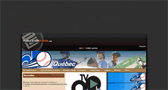 Desktop Screenshot of dev.baseballquebec.com